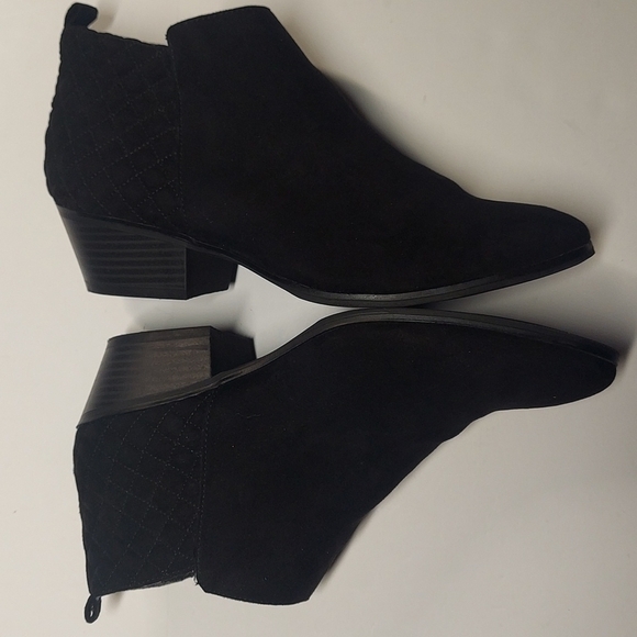 Style & Co Black Booties with Side zipper Size 8M - Picture 9 of 9